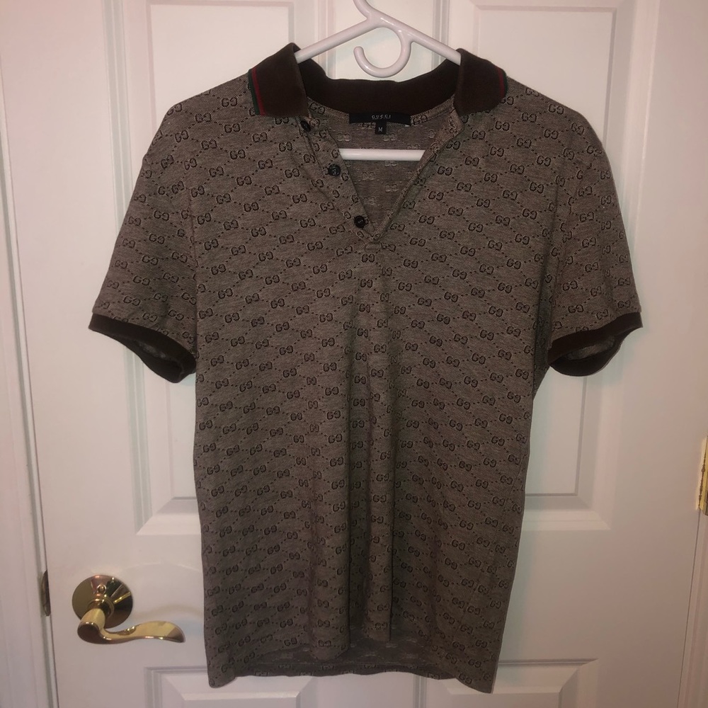 Gucci Monogram Polo Size Medium